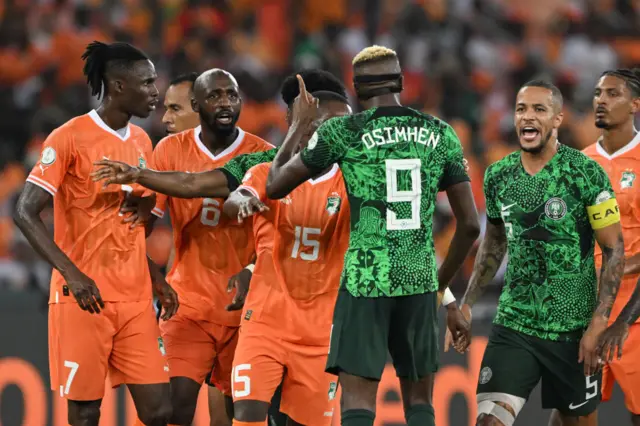 Nigeria and Ivory Coast