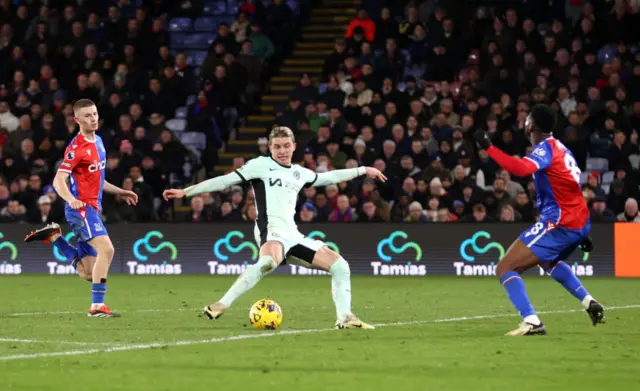 Conor Gallagher scores for Chelsea