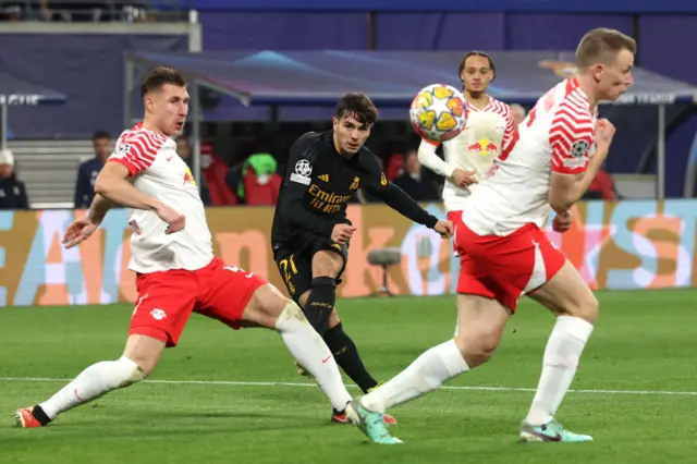 Brahim Diaz scores for Real Madrid