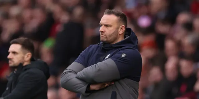 Bolton manager Ian Evatt