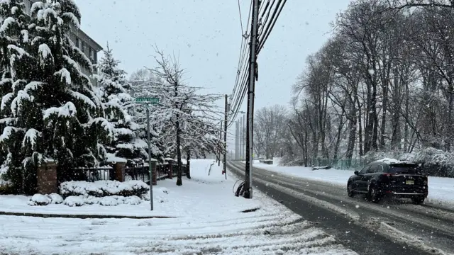 Snow in New Jersey