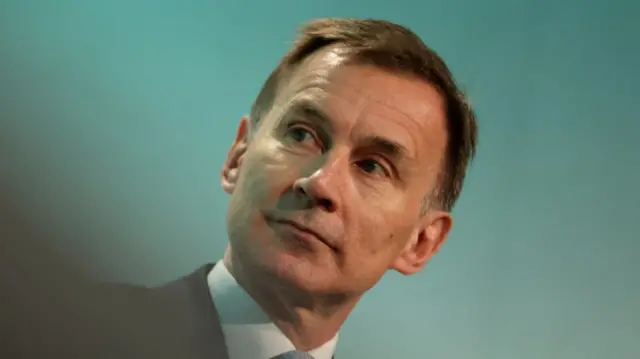 Chancellor Jeremy Hunt