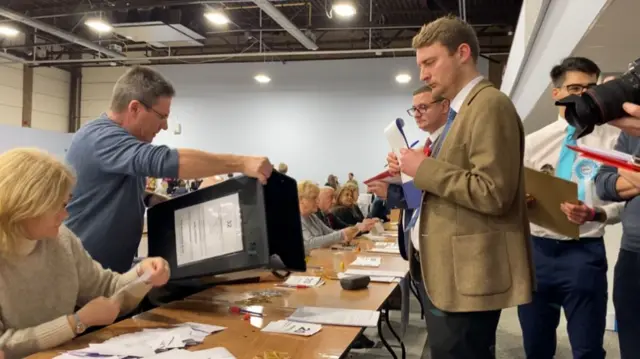 Counting for the Kingswood by-election is under way