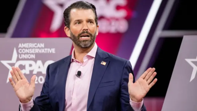 Donald Trump Jr in 2020