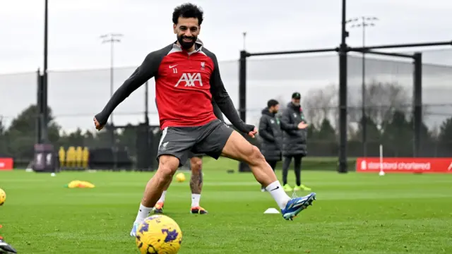 Liverpool forward Mohamed Salah