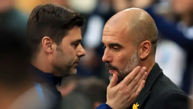 Pochettino and Guardiola