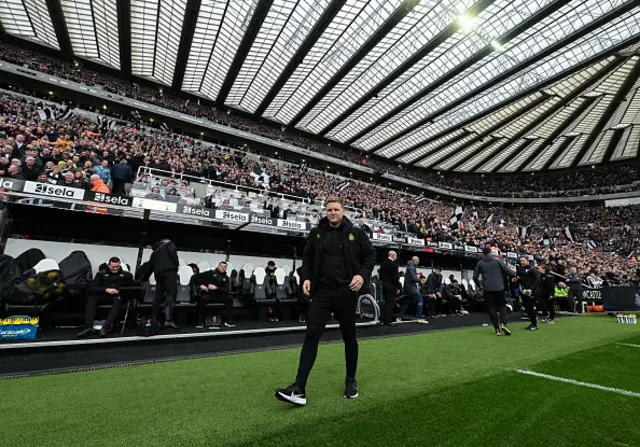 Newcastle United Head Coach Eddie Howe