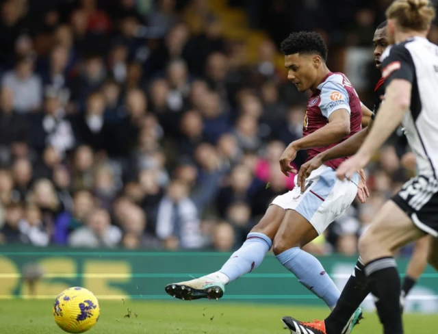 Ollie Watkins scores their first goal