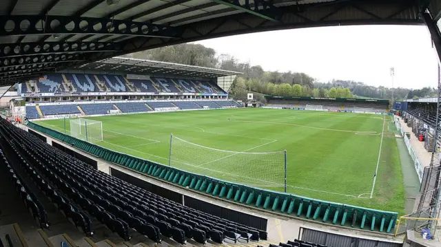 Adams Park, home of Wycombe Wanderers