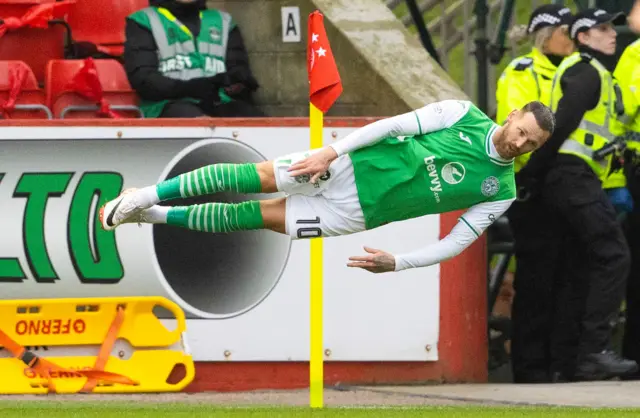 Martin Boyle celebrates