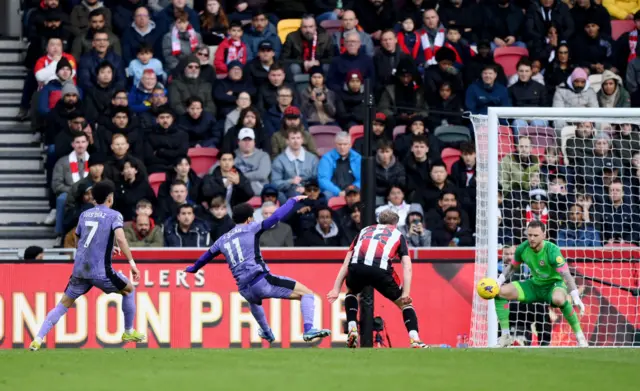 Mohamed Salah scores