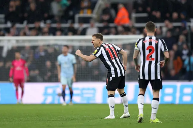 Matt Ritchie of Newcastle United celebrates