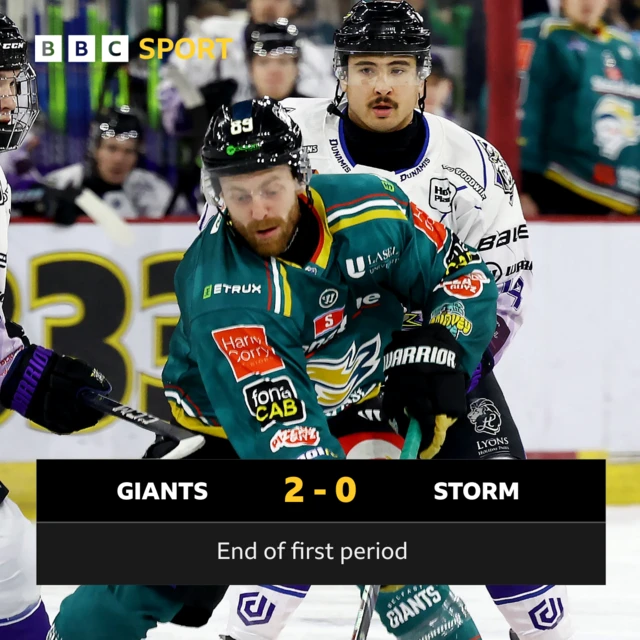 Belfast Giants 2-0 Manchester Storm