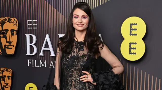 Singer Sophie Ellis-Bextor on Baftas red carpet