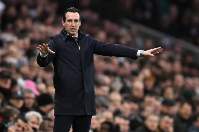 Aston Villa boss Unai Emery