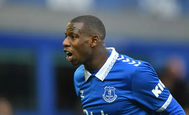 Everton midfielder Abdoulaye Doucoure