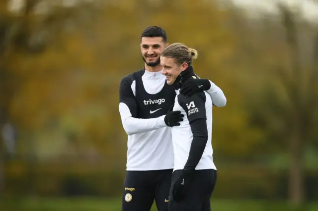 Armando Broja and Conor Gallagher