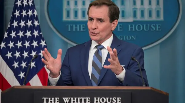 US National Security Council spokesman John Kirby