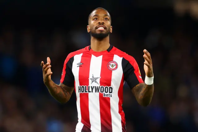 Brentford striker Ivan Toney