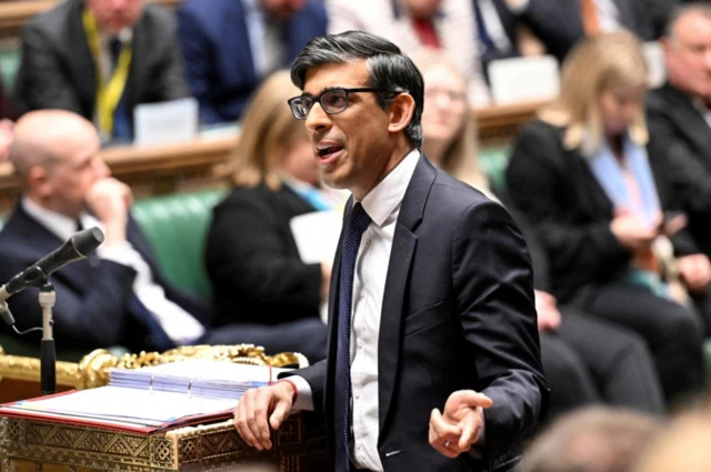 Rishi Sunak will be answering Prime Minister's Questions today