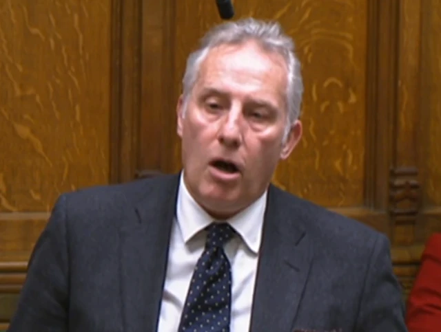 DUP MP Ian Paisley