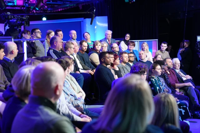 audience at Welsh Labour leadership debate