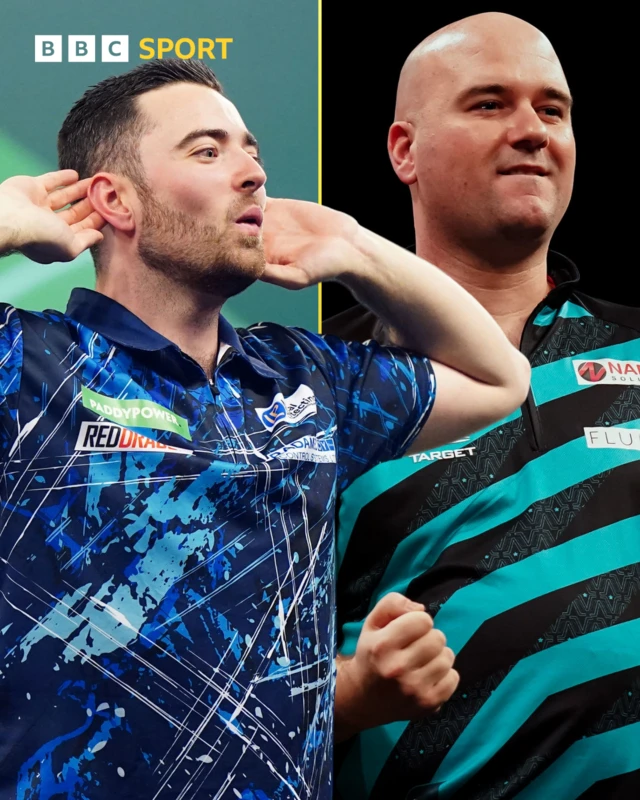 Luke Humphries and Rob Cross graphic