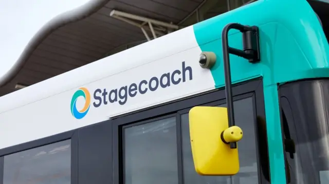 A Stagecoach bus