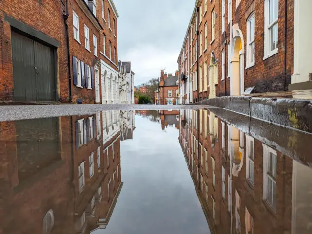 Surface water in Shrewsbury