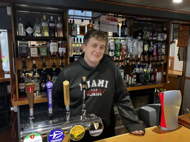 Ford Inn landlord Owen Hannant