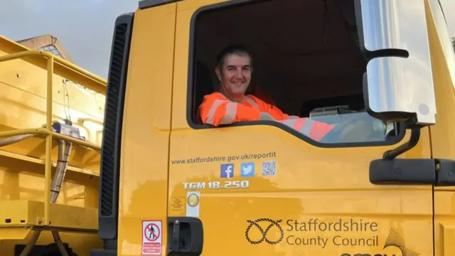 A Staffordshire gritter