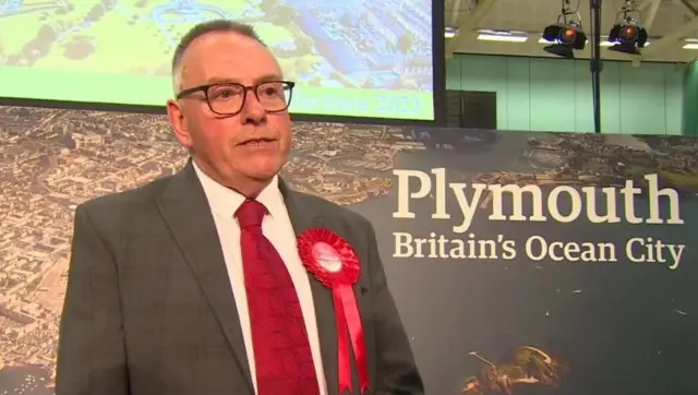 Plymouth City Council leader Tudor Evans