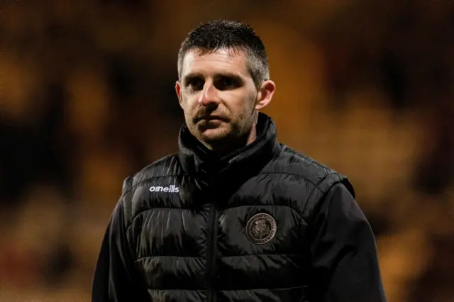 Partick manager Kris Doolan before a cinch Championship match between Partick Thistle and Dunfermline at the Wyre Stadium at Firhill, on February 23, 2024, in Glasgow, Scotland.