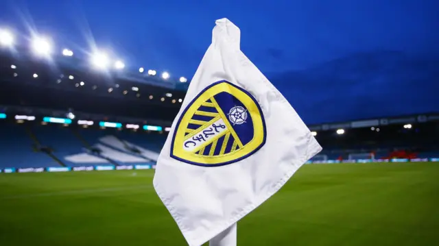 Picture of Leeds flag at Elland Road