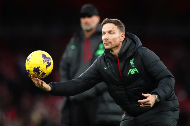 Liverpool assistant boss Pep Lijnders