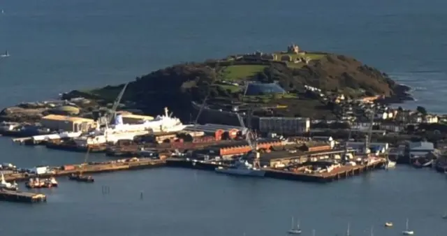 Falmouth dock