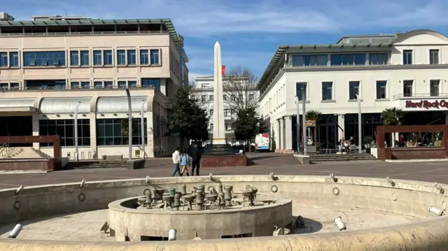 Independence Square in Podgorica