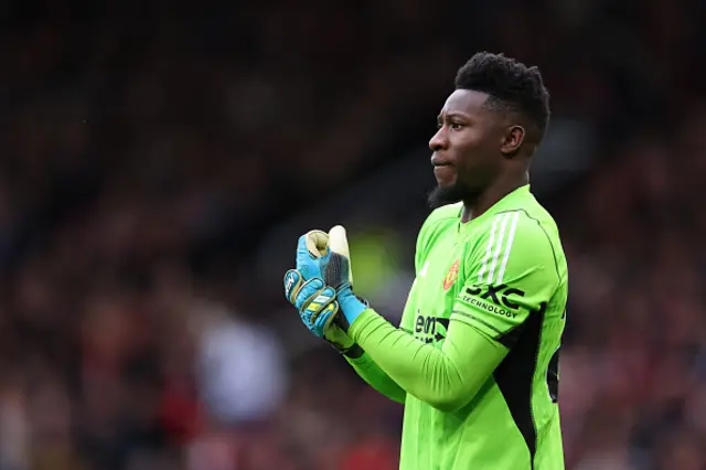 Andre Onana of Manchester United