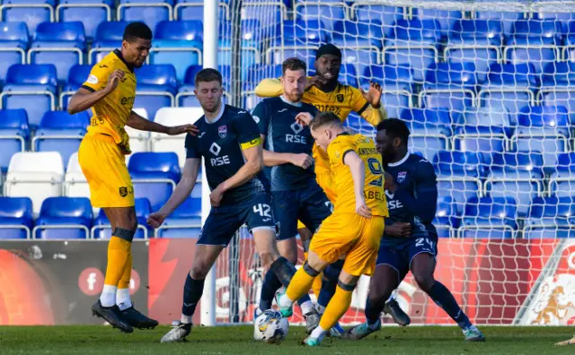 Bruce Anderson scores for Livingston against Ross County