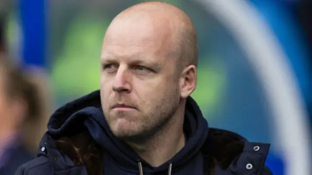 Hearts head coach Steven Naismith