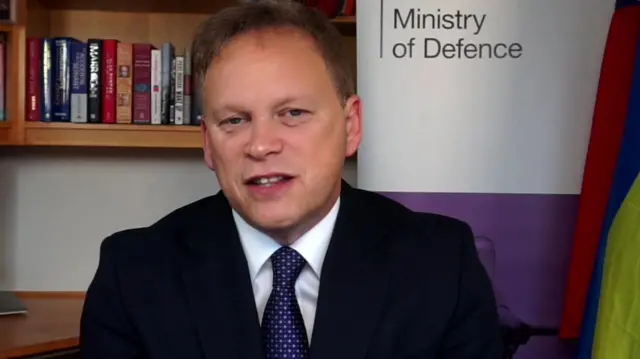 UK Defence Secretary Grant Shapps