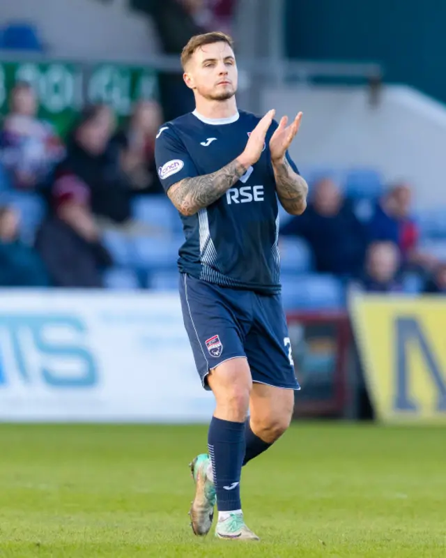 Ross County forward Eamonn Brophy