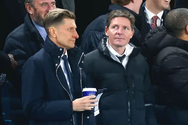 Steve Parish and Oliver Glasner