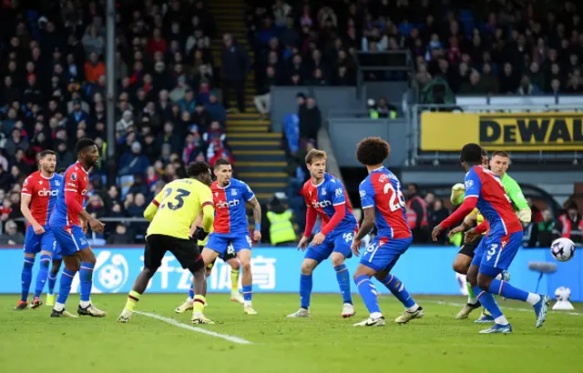 Datro Fofana of Burnley scores