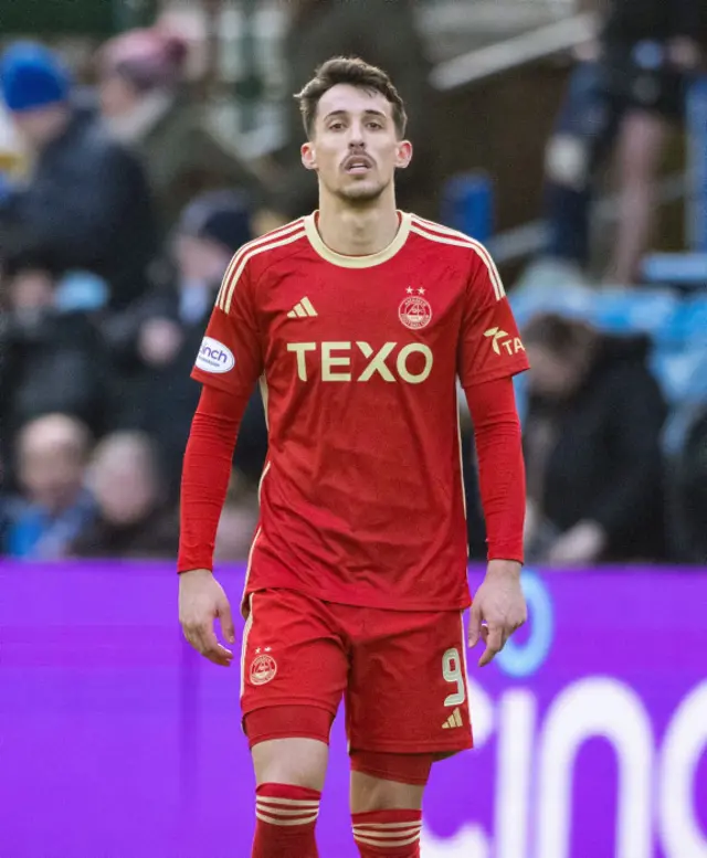 Aberdeen forward Bojan Miovski