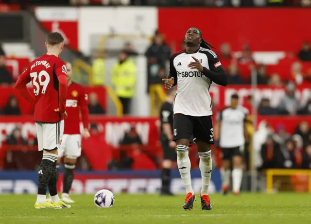 Calvin Bassey celebrates after scoring