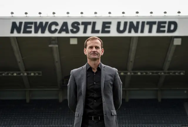 Newcastle United's Sporting Director Dan Ashworth poses for photographs at St. James Park