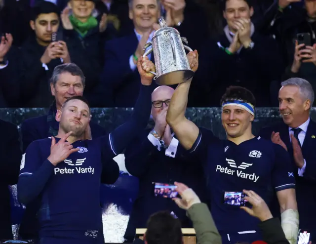 Scotland lift Calcutta Cup