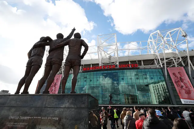 General view outside the stadium