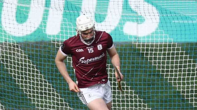 Galway's Jason Flynn after scoring his side's first goal of the match